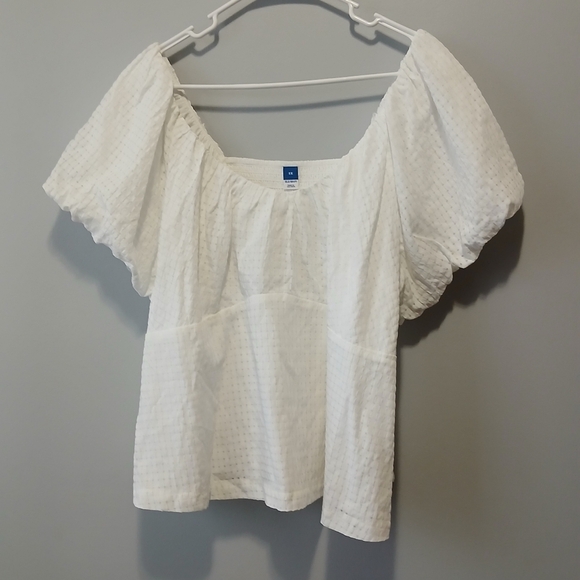 Old Navy Tops - Old Navy Milkmaid Cottagecore Top Womens Size 2X Romantic Fairy